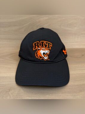 Under Armor Rochester Institute of Technology Tigers RIT Adjustable Hat Black
